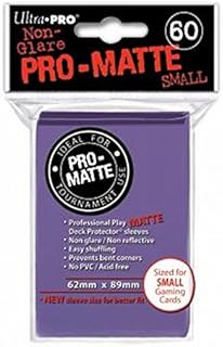 Ultra Pro Pro-Matte Sleeves - Purple, Small - for Yu-Gi-Oh, Cardfight/CFVG (60 Deck Protectors)