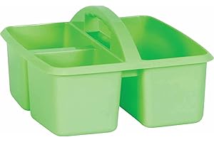 Organize School Supplies with Our Space-Saving Teacher Created Resources Mint Plastic School Caddy