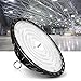 100W UFO Faretto LED 10000lm Alta Luce Della Baia, bapro Potente UFO Lampada da Officina 6500K Bianco Freddo Proiettore Industriale LED, Impermeabile IP65 Lampadario Luce Fari per Fabbrica Magazzino