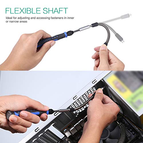 ORIA Precision Screwdriver Kit, 126 in 1 Screwdriver Set, Magnetic Driver Kit for Mobile Phone, Smartphone, Game Console, Tablet, PC