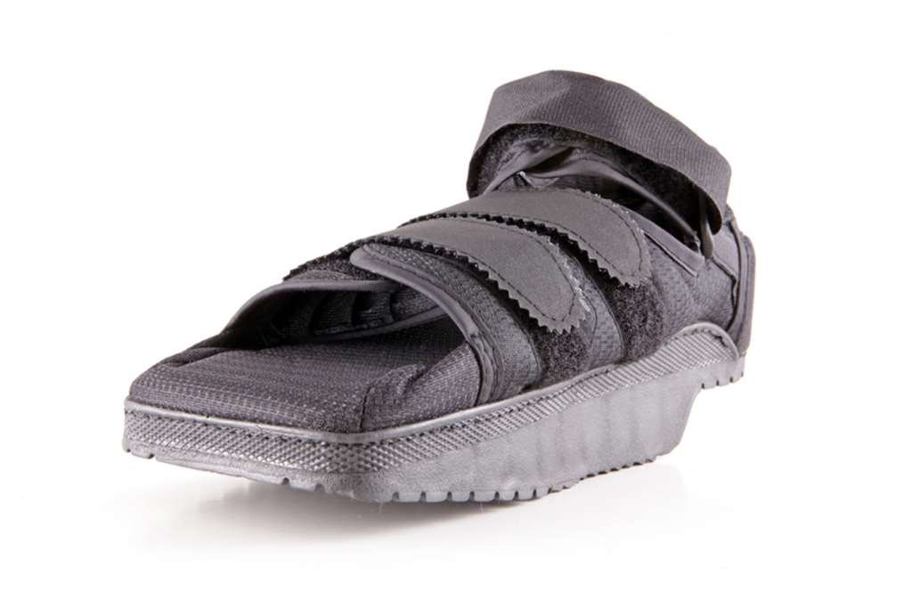 Zapato curativo de cuña de talón, mediano, 0.94 libras