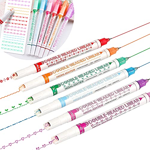 TDCQ Curve Highlighter Pen Set,Bright Meteors