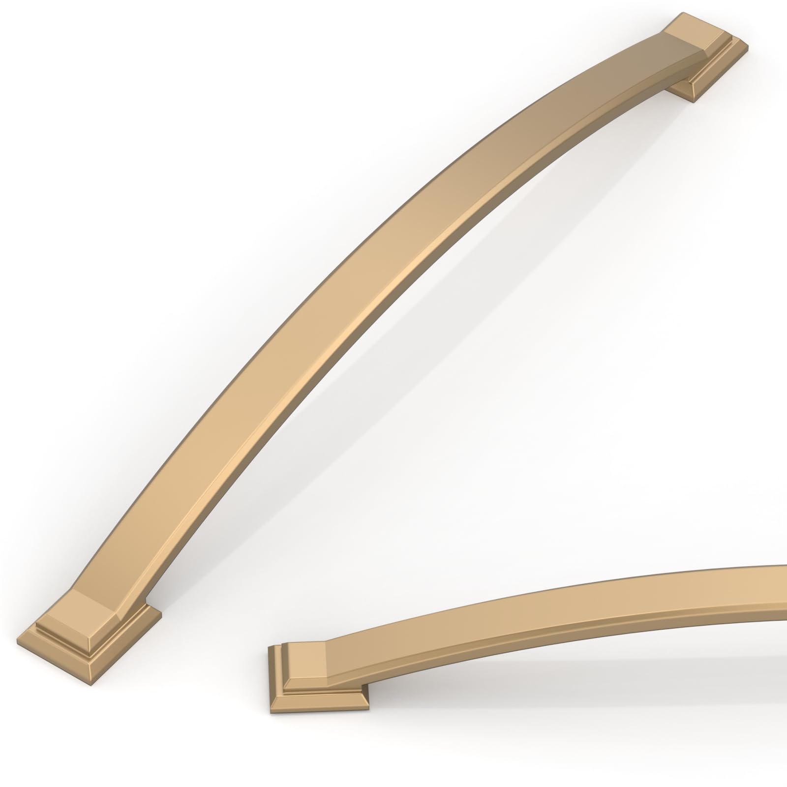 Talentedeco 10 Pack Champagne Bronze Cabinet Pulls 7.5 Inch(192mm) Kitchen Cabinet Handles Cabinet Hardware for Drawer Pulls