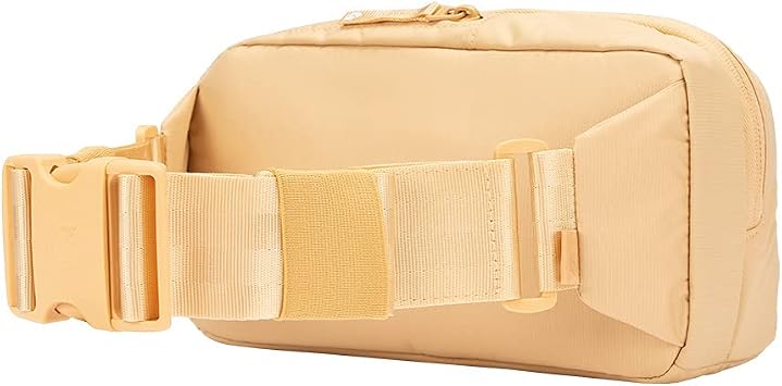 Incase Hipsack with Bionic - Durable Crossbody Bag Made With Recovered Plastic - Two Zippered Compartments, Quick Access Pocket, Sustainable Fanny Pack, Travel Bag, Everyday Carry - Sand