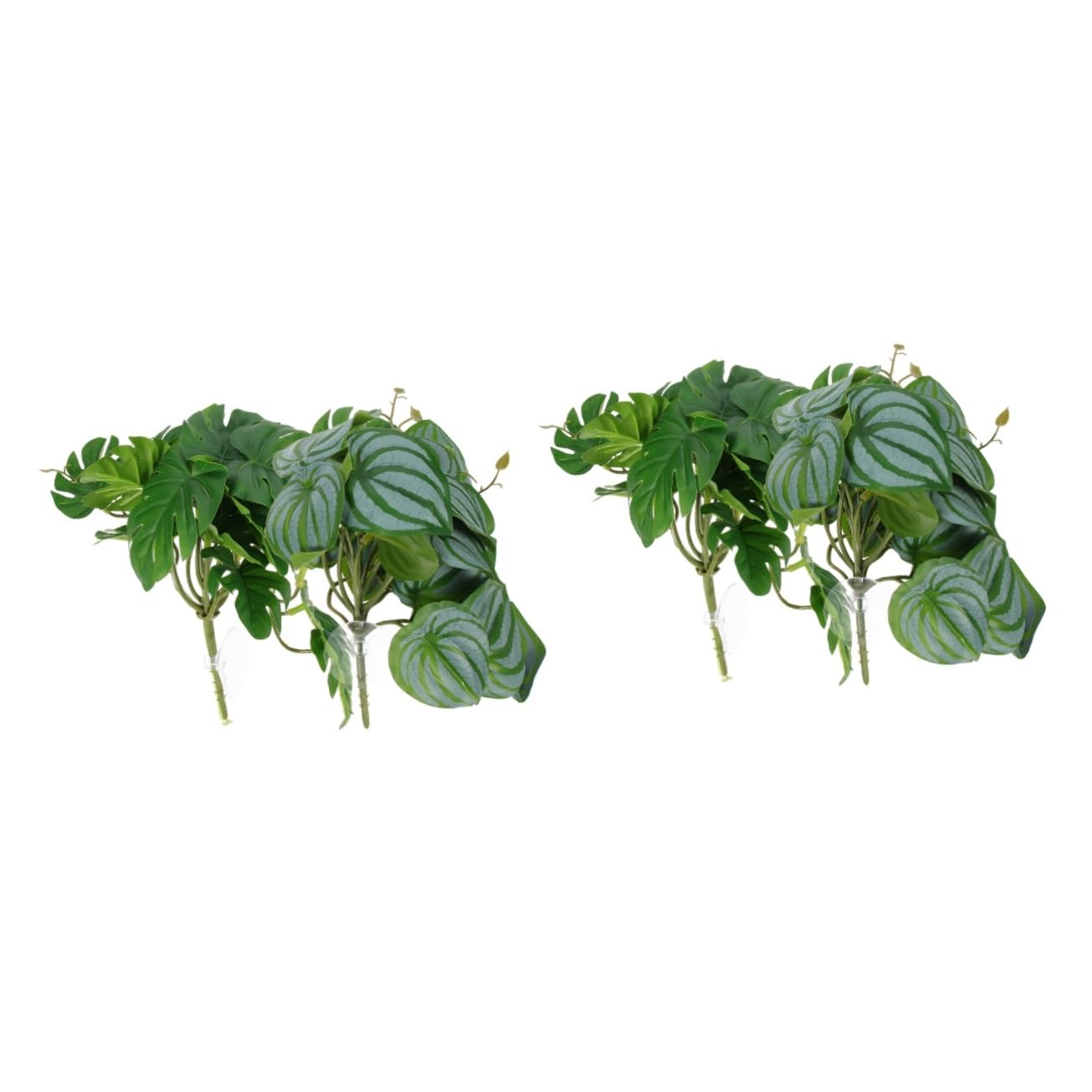 DOITOOL 4piezas Artificiales De Succión para Reptiles Decoraciones Naturales para Terrarios y Acuarios Simulación De Lifelike