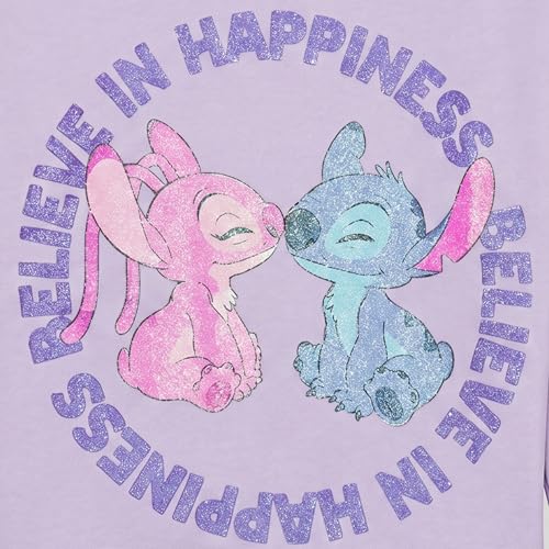 Image of Disney Girls Lilo & Stitch Clothing Set - Stitch Sweatshirt Hoodie and Jogger - 2-Piece Outfit Set - Sizes 4-16