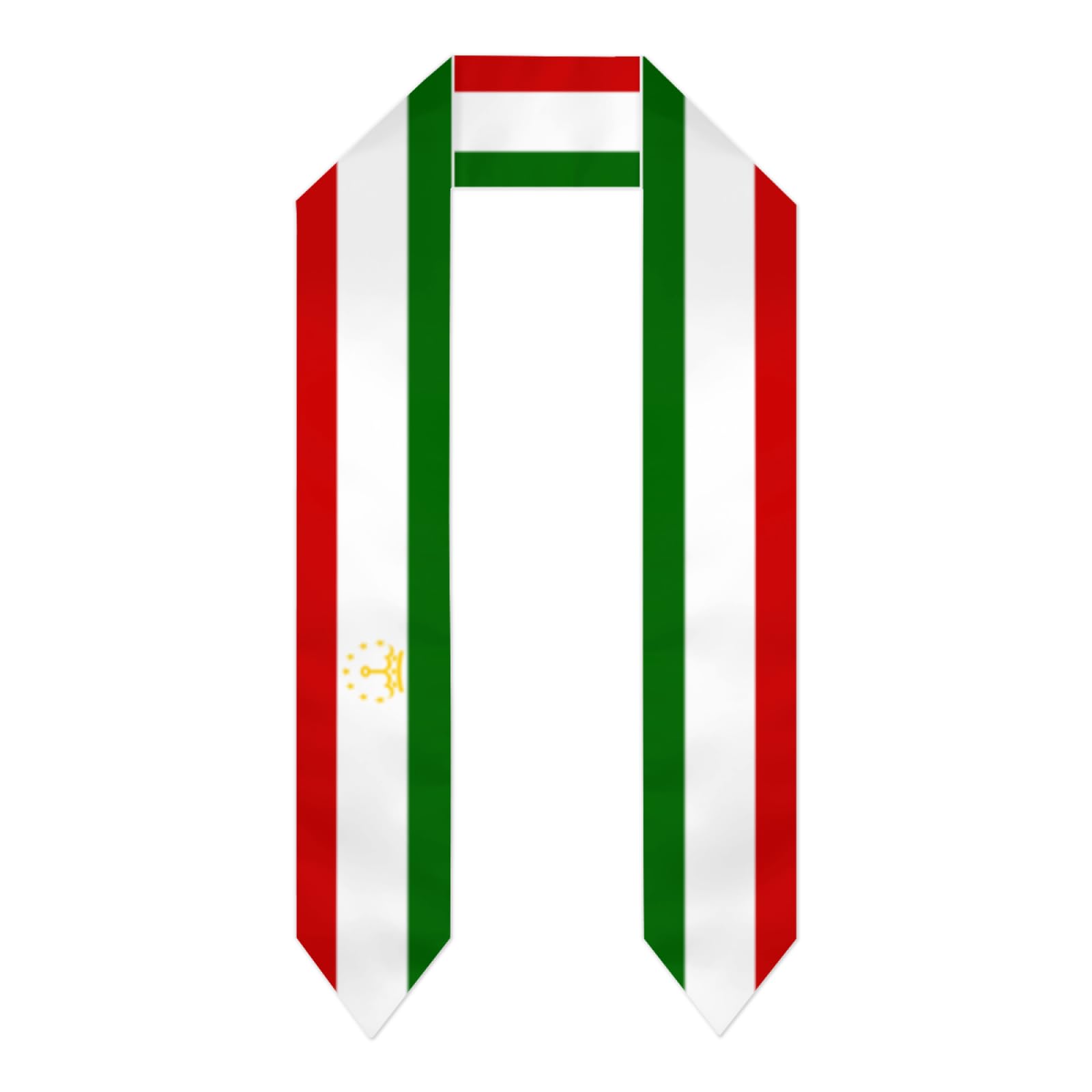 Vintage Tajikistan Tajik Flag Graduation Stole Sash Shawl Class of 2025 for Men Women Soft Scarf for International Students Teachers Study Aboard Graduate Gift 72 inches Unisex