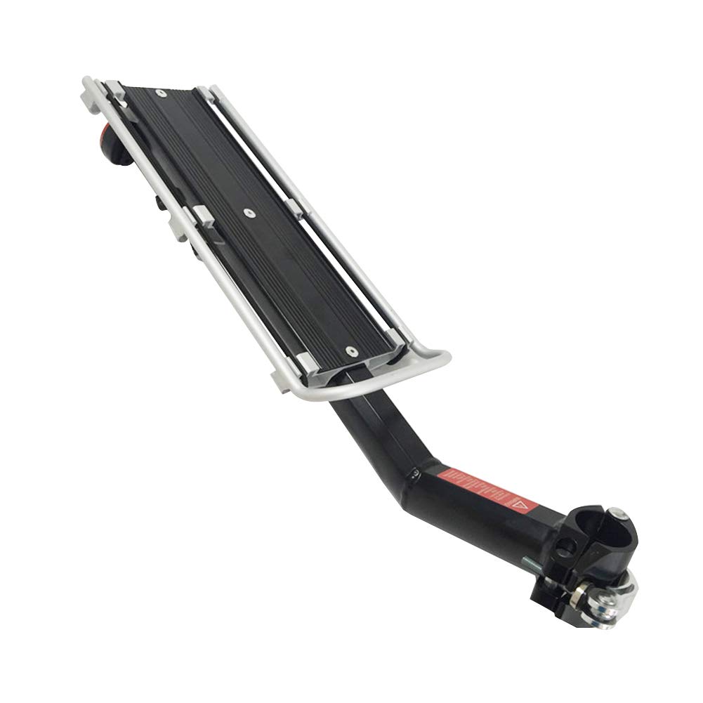 GERRIT GepäCkträGer Mountainbike Fahrradgepäckträger Fahrradträger Gepäckträger Schnellspanner Einstellbare Legierung Fahrradgepäck Gepäckträger Sattelstütze Tasche GepäCkträGer