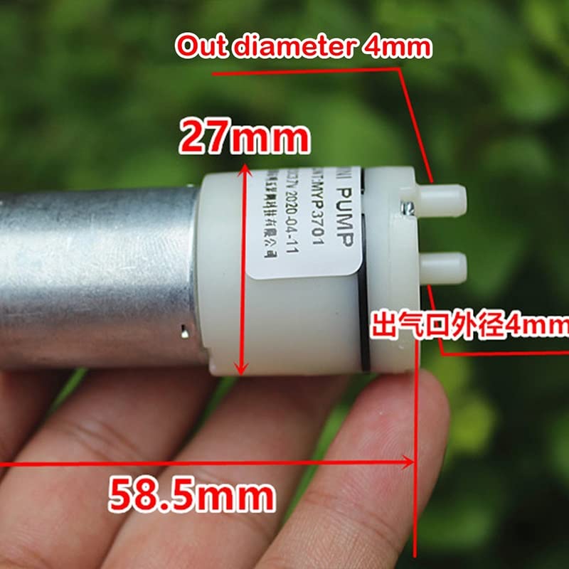 JUIYU Pompa Sommergibile Per Pozzetto Pompa A Vuoto Micro DC 3V-6V 5V