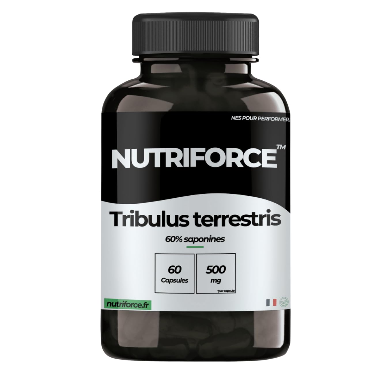 Tribulus Terrestris - 60 Gélules - Booster Testostérone Naturel - Performance & Libido Homme