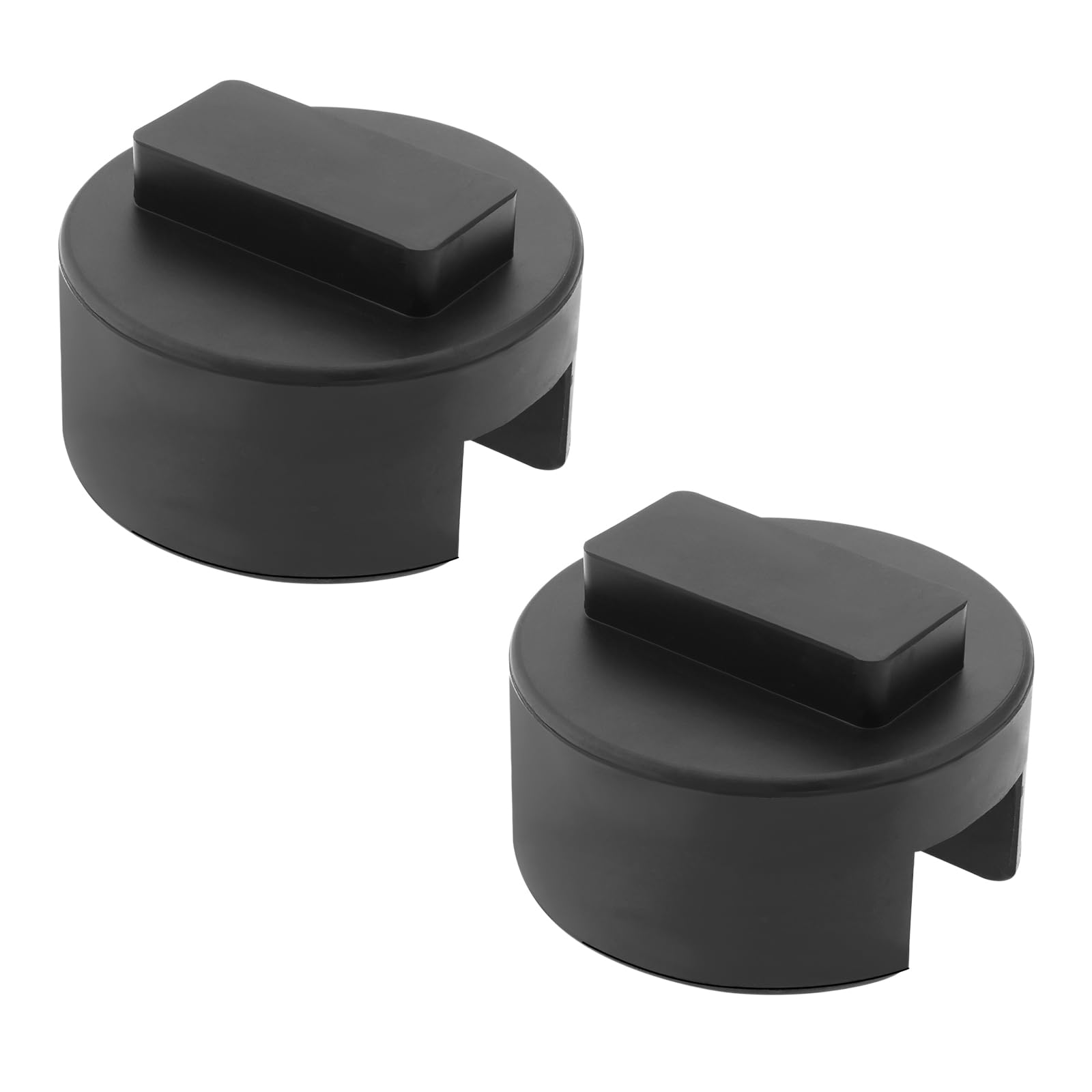 Set 2 Tamponi Gomma Adattatore Cavalletto Cric Auto Compatibile BMW Mini 2-3 Tonnellate
