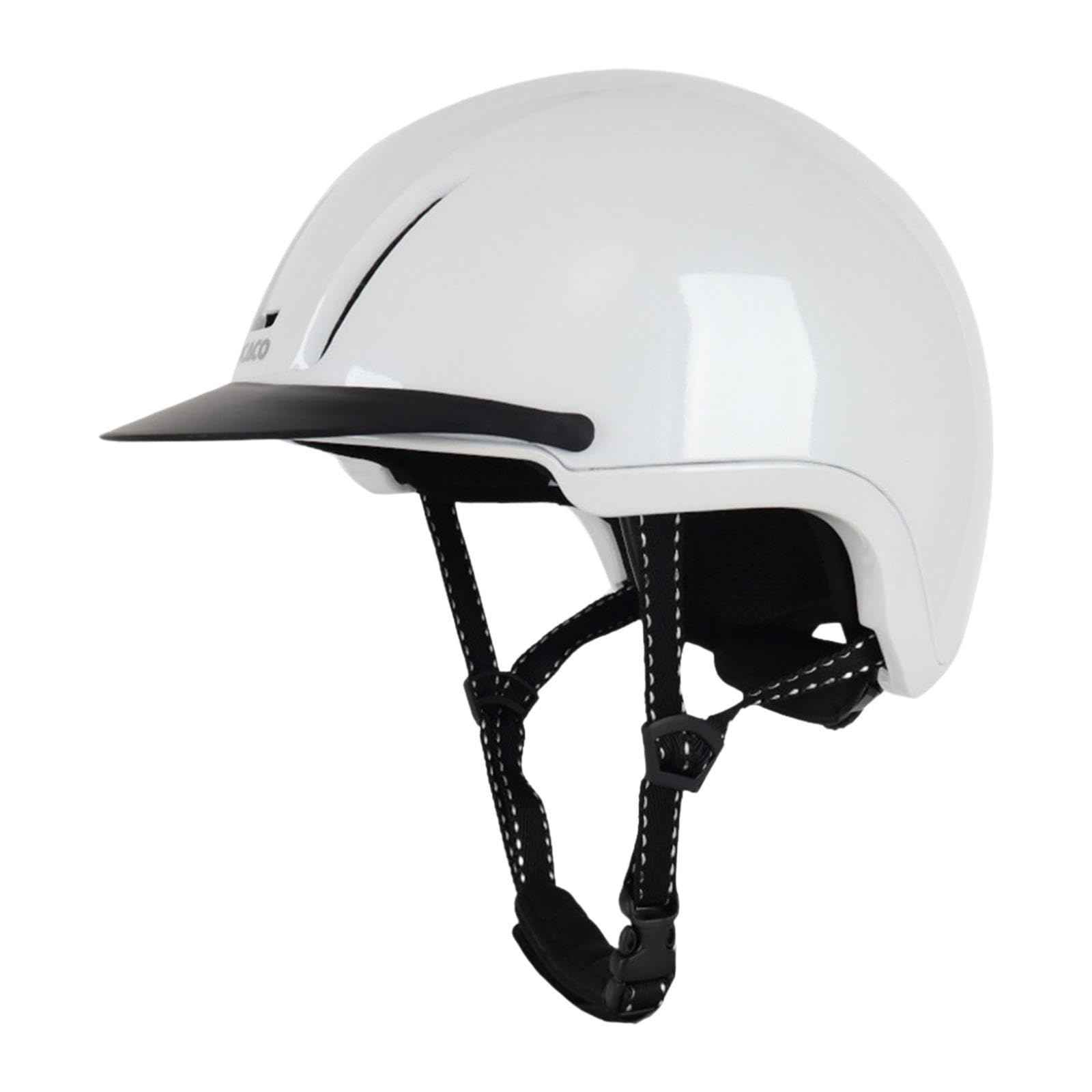 Casco ecuestre ajustable que elimina el sudor con su forro lavable 8
