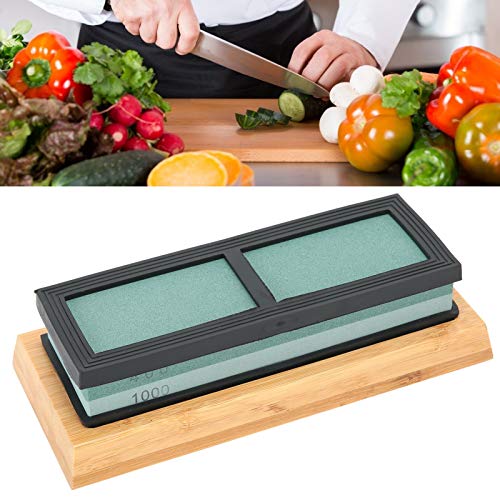 Utensílios de cozinha, acessório de cozinha durável de dupla face, pedra de amolar, grão 400 1000 pa