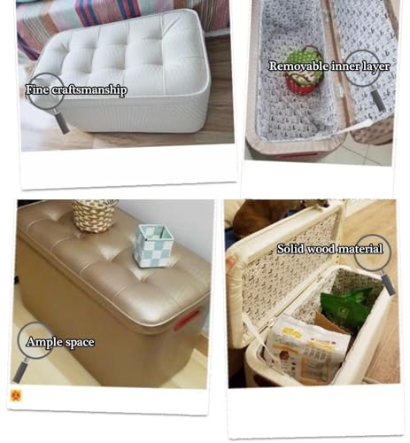 Banc de bout de lit avec coussin confortable et assise robuste structure 330 LB - 5