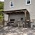 MUPATER 6 x 13 FT Wooden Grill Gazebo with Sloping Metal roof, 2 Full Size Grills, BBQ Canopy for Outdoor Patio, Lawn, Garden