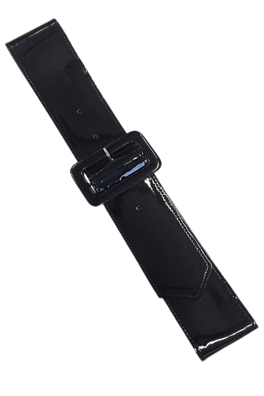 Hell Bunny Unisex Black Kailey Belt