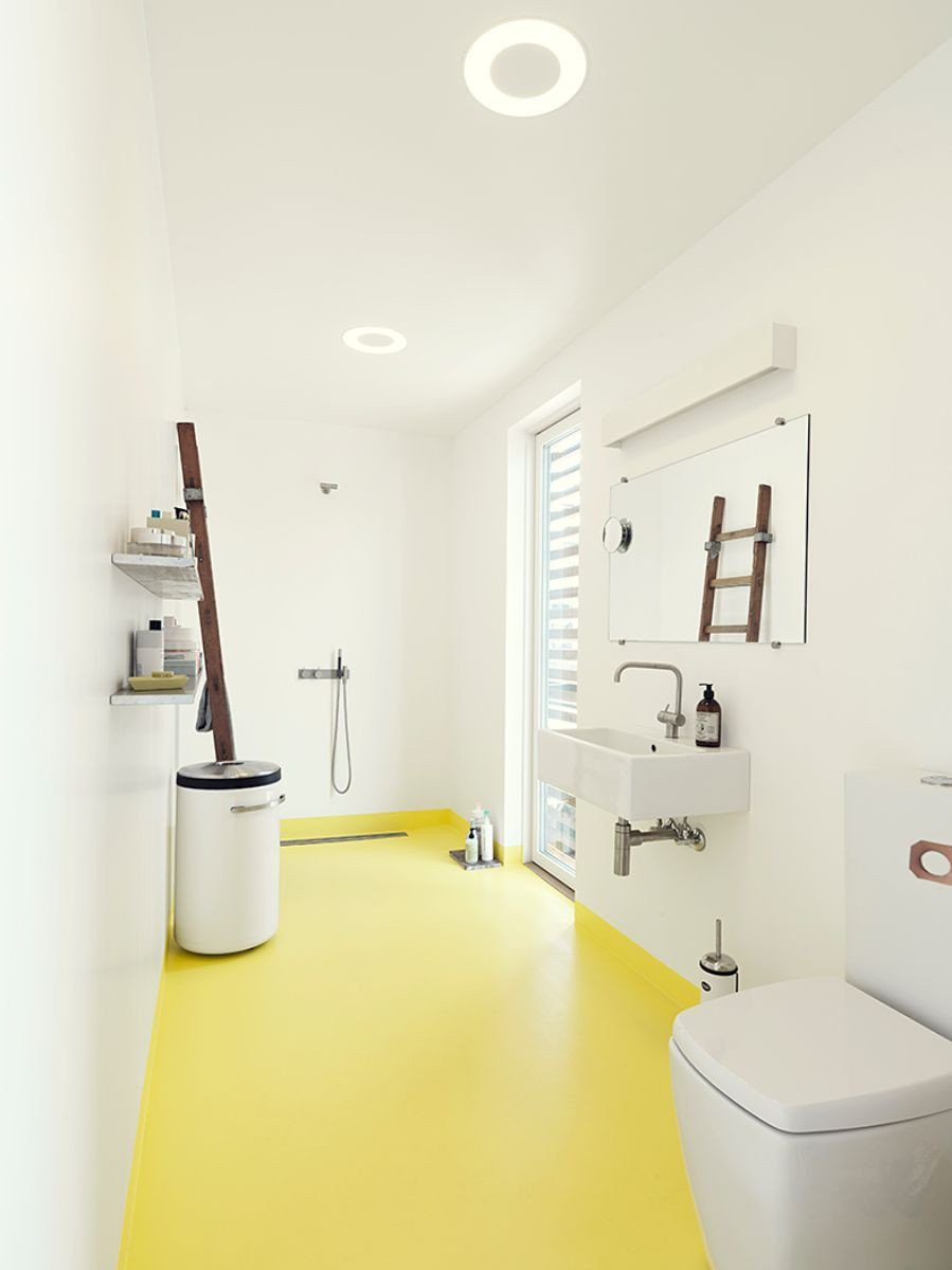 Vipp Brosse WC en Caoutchouc et Acier Inoxydable Blanc 12 cm