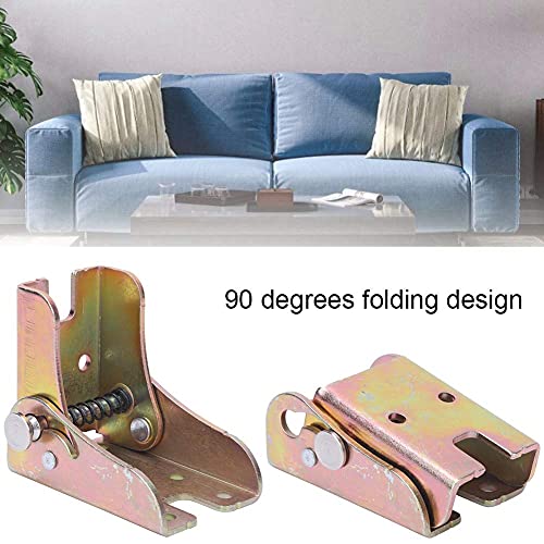 Fydun 4 pezzi staffe pieghevoli divano letto sedia...