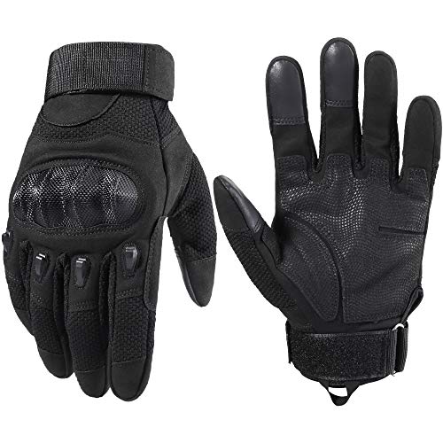 WTACTFUL Tactical Gloves Motorcycle Full Finger Gloves for Military Army Airsoft Paintball Cycling