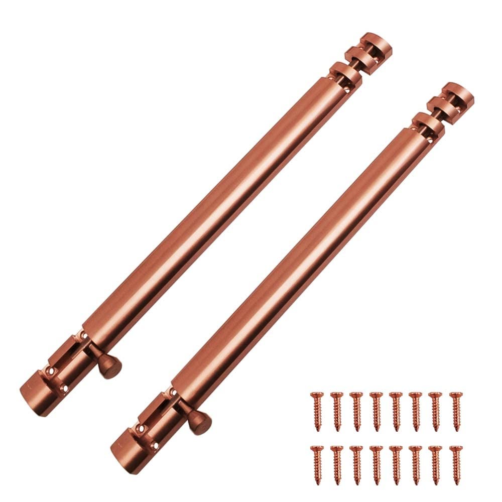 Volo Premium Xylo Tower Bolt/Door Latch/kundi/chitakni/Chitkini (Rose Gold Finish, Pack of 2 Pieces) (18" / 450mm) (B0BSC3NZCB) Amazon Price History, Amazon Price Tracker