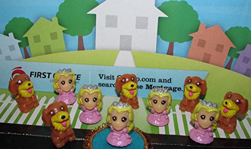 Squinkies Ruff the Dog + Princess - Special Picks - 10 Total (5 of each) NO Bubbles