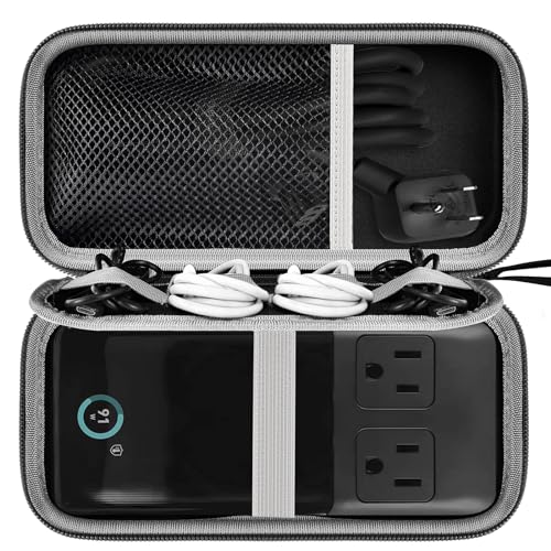 Travel Case for Anker 727/ Prime 6-in-1 USB C Charging Station (GaNPrime 101W), Power Strip Organizer Bag for Cables and Accessories - Efficient Solution for On-the-Go Charging Needs (Box Only)