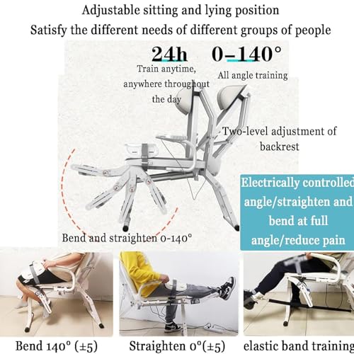 Entrenador eléctrico de rehabilitación para rodilla miniatura 2