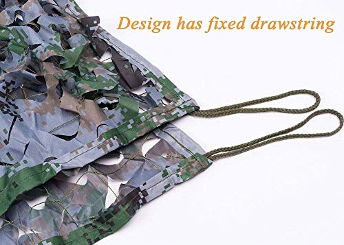 Tarnnetz Sonnenschutz, Sand Camouflage Sonnencreme Net Camouflage Net Wasserdicht Mesh, Militär Camping Jagd Schießen… – Bild 6