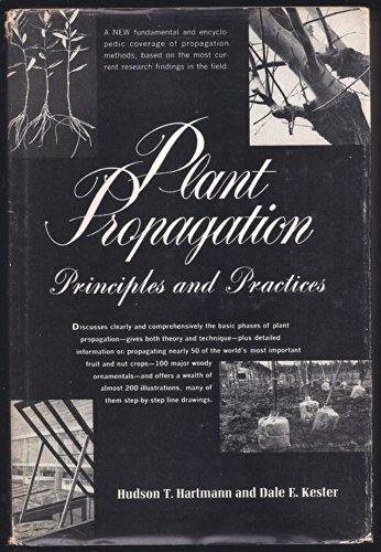 Plant Propagation: Principles and Practices B0000CKAQJ Book Cover
