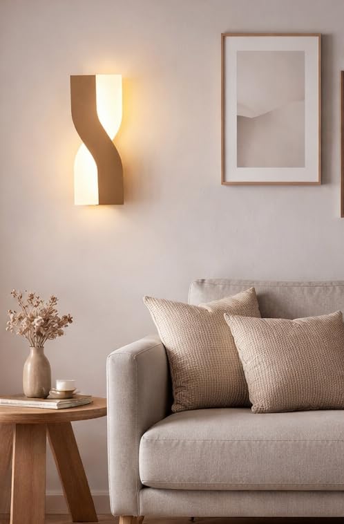 Image of blissbells Crystal Wall Light, LED Decorative Sconce (S-Shape Twisted Sconce)