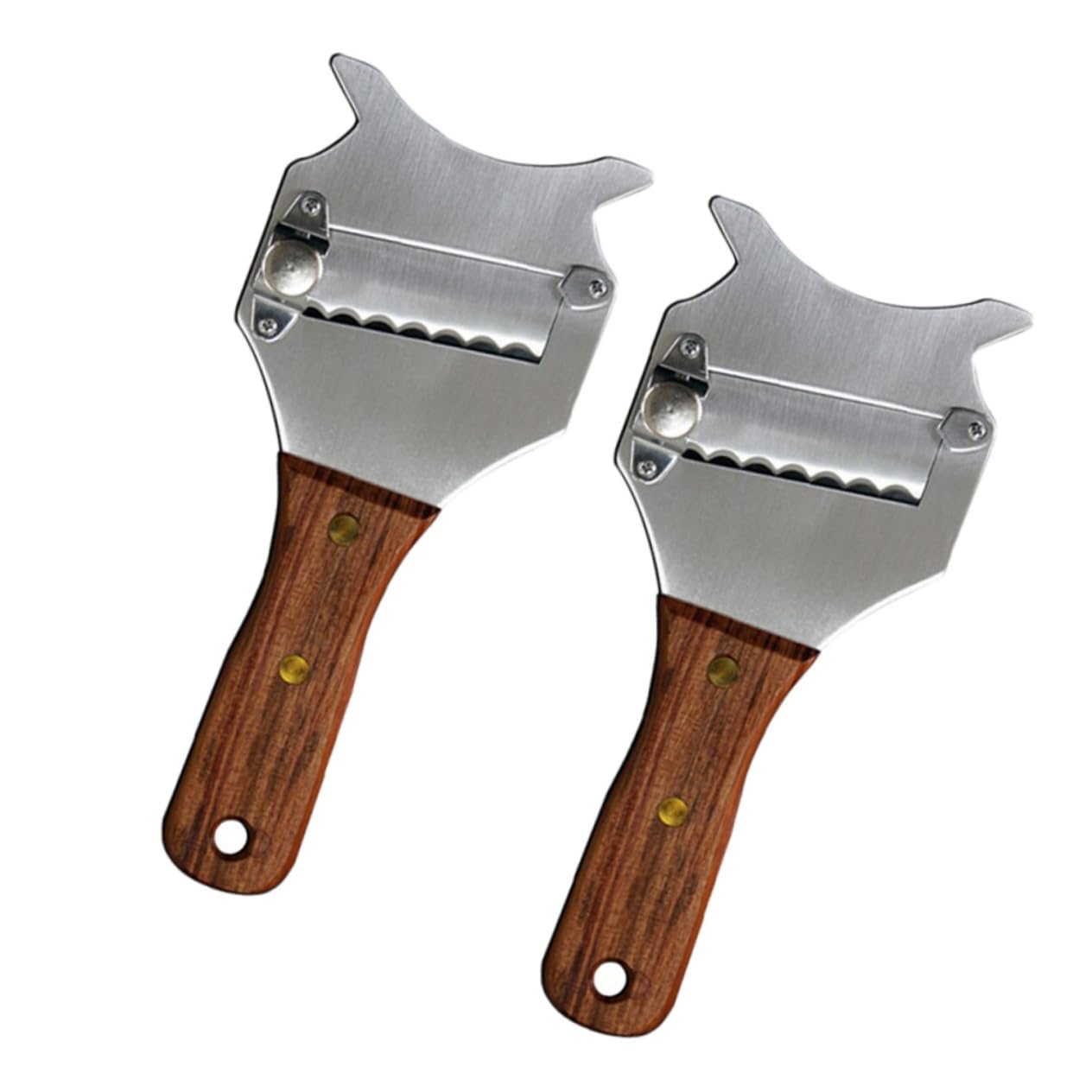 ABOOFAN 2Pcs Cheese and Chocolate Slicers Multi Functional Kitchen Gadget for Truffles Easy to Use and Portable Shaver Tool present for Baking Enthusiasts