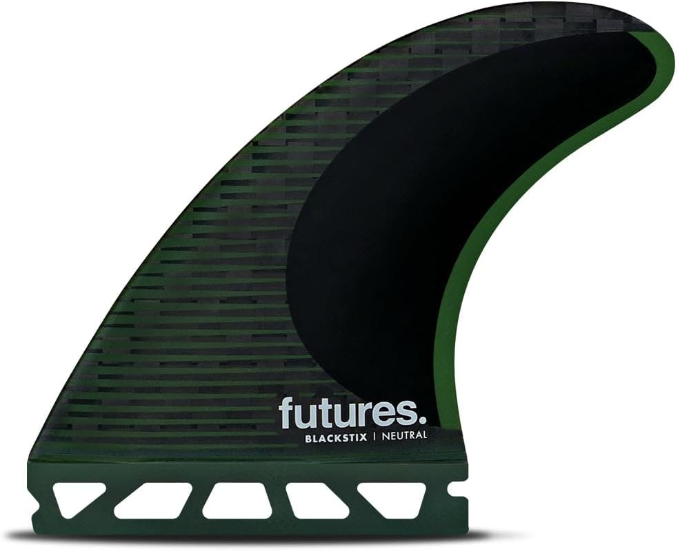 Futures Fins F8 Blackstix Large Thruster Fin Set