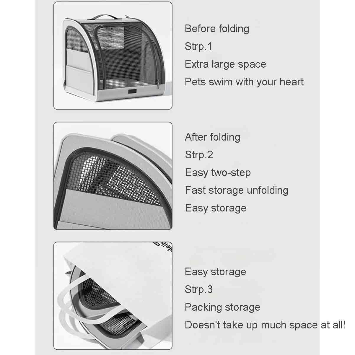 Car Kennel, Pet Car Mat, Cat Kennel, Pet Travelling Carrier, Dog Car Carrying Nest (for Pets up to 15kg)(Grey)