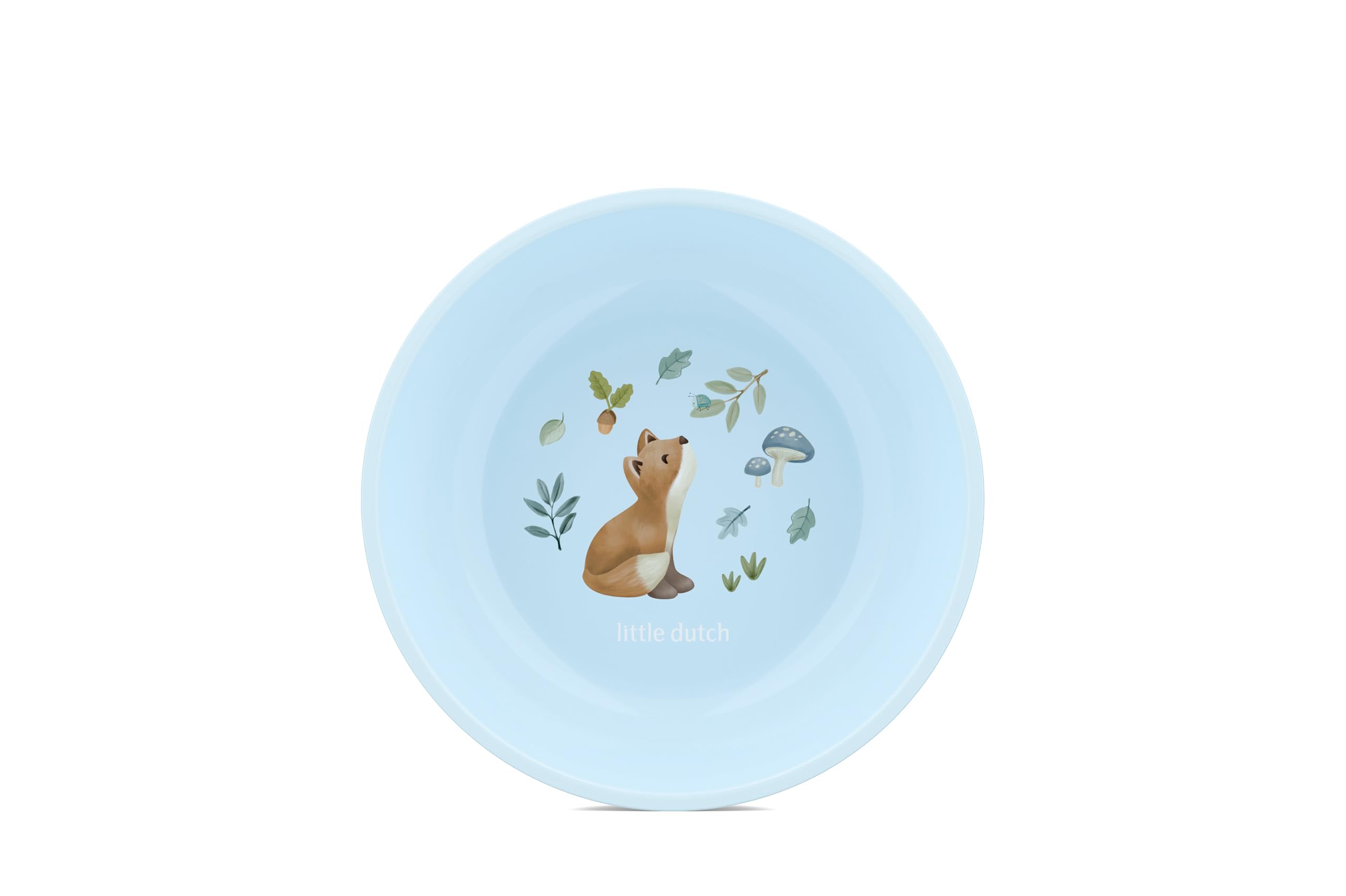 Mepal - Kinderschale Mio Little Dutch - Kinder Geschirr - Gut für Brei, Joghurt und Suppe - Mikrowellen- und Spülmaschinengeeignet - BPA-frei - Forest Friends