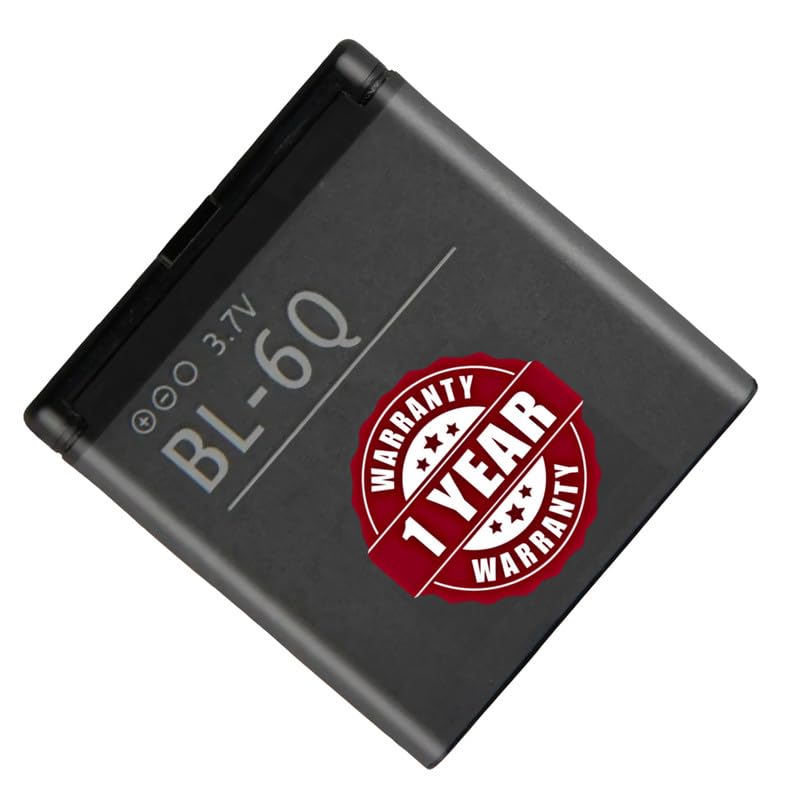Image of Original BL-6Q Battery Compatible with Nokia 6700 Classic - (970mAh) - 1 Year Warranty BC45