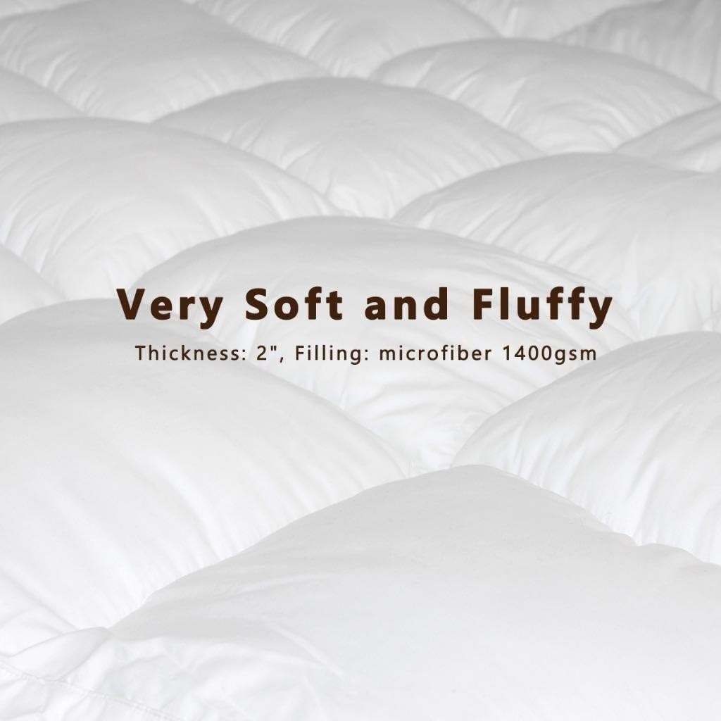 Promo Discount Up To 70% Off D & G The Duck And Goose Co Overfilled Extra Thick Plush Mattress Topper Full Size, Overfilled Mattress Pillowtop Bed Topper for Best Cushioning Get Discount Offer D & G The Duck And Goose Co Overfilled Extra Thick Plush Mattress Topper Full Size, Overfilled Mattress Pillowtop Bed Topper for Best Cushioning