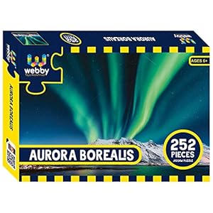 Webby Aurora Borealis Jigsaw Puzzle, 252 Pieces