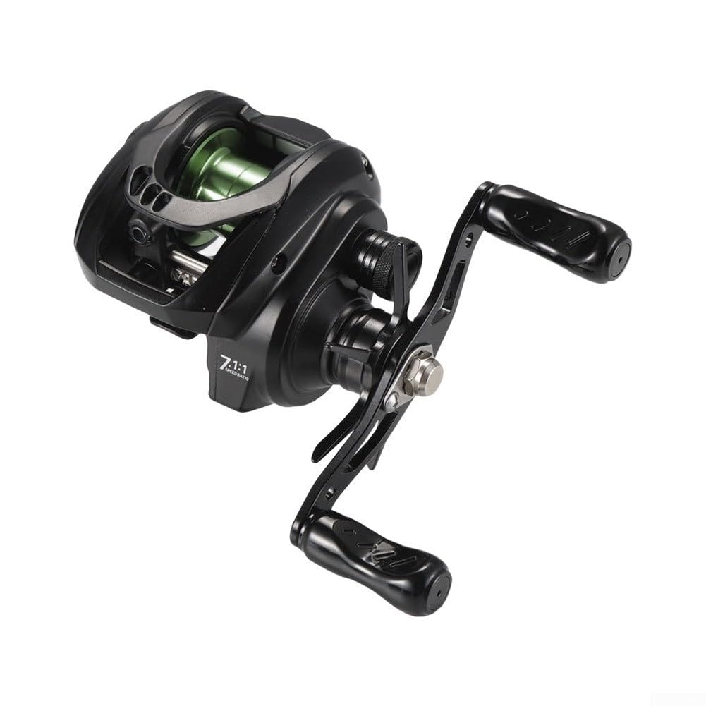Mulinello per trote da fiume, 5 kg, funzionamento silenzioso, 5 kg | Costruzione in metallo, cuscinetti a sfera 4+1, prestazioni resistenti e di lunga durata
