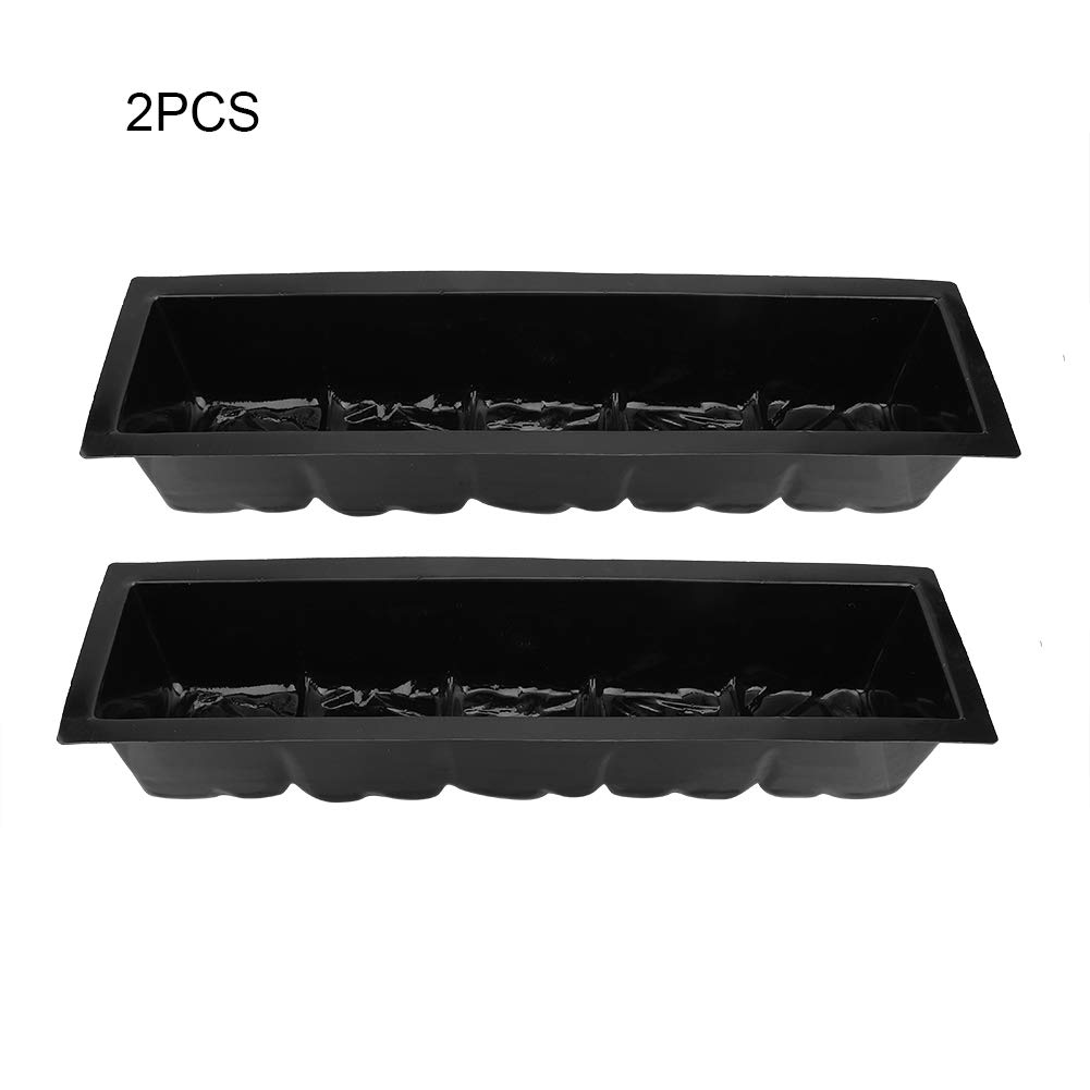 de Fin d'année Moule en Pierre de Pas en Plastique, 2pcs moules en Pierre de Pavage en Plastique Pratique Universel pour Moule de béton de Fabricant de patios de Jardin