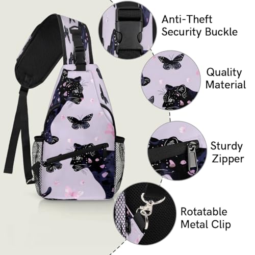 Bolso tipo sling unisex para senderismo y viaje miniatura 3