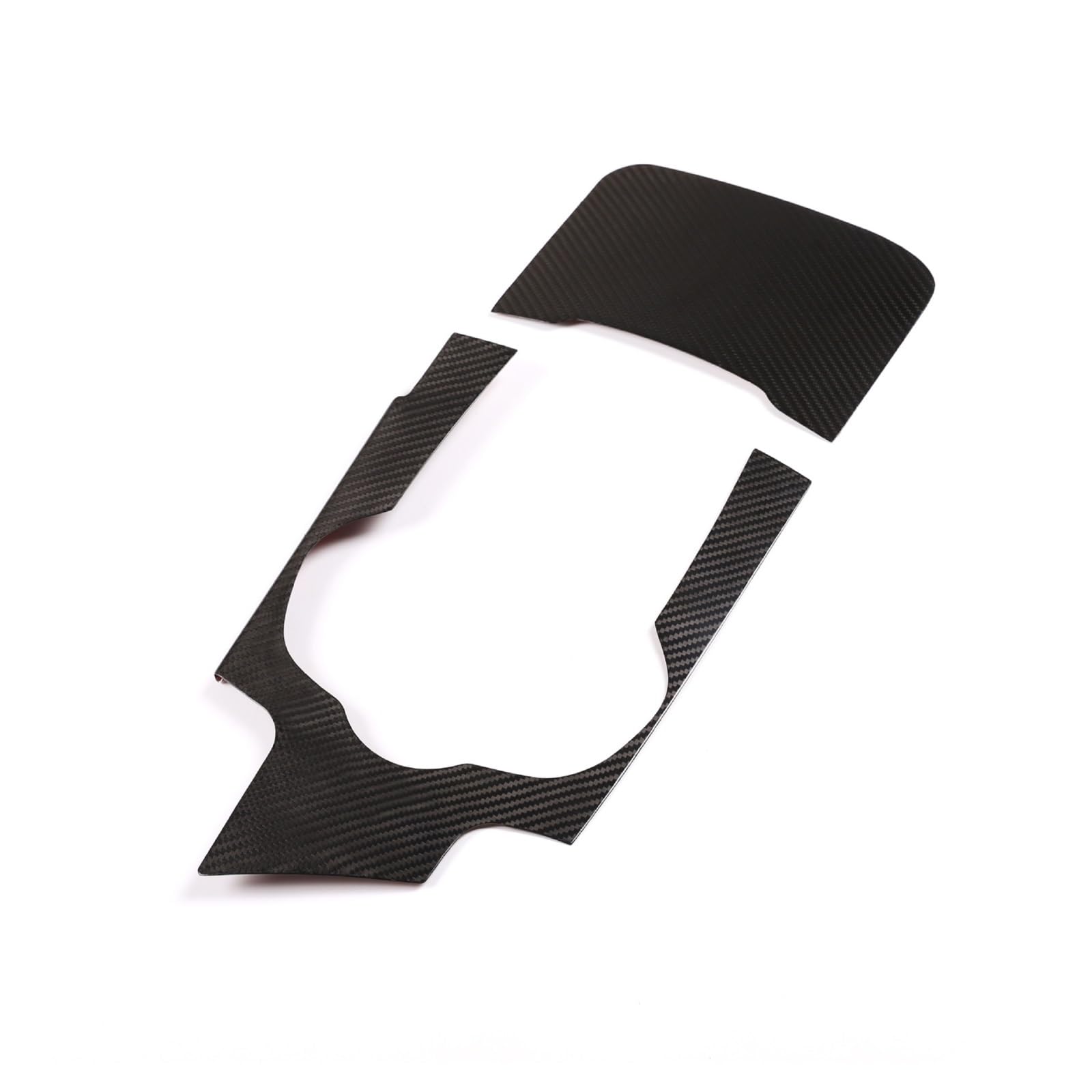 QBKGMEWCA Center Console Interior Upgrade Panel Compatible for Alfa Romeo Giulia Genuine Carbon Fiber