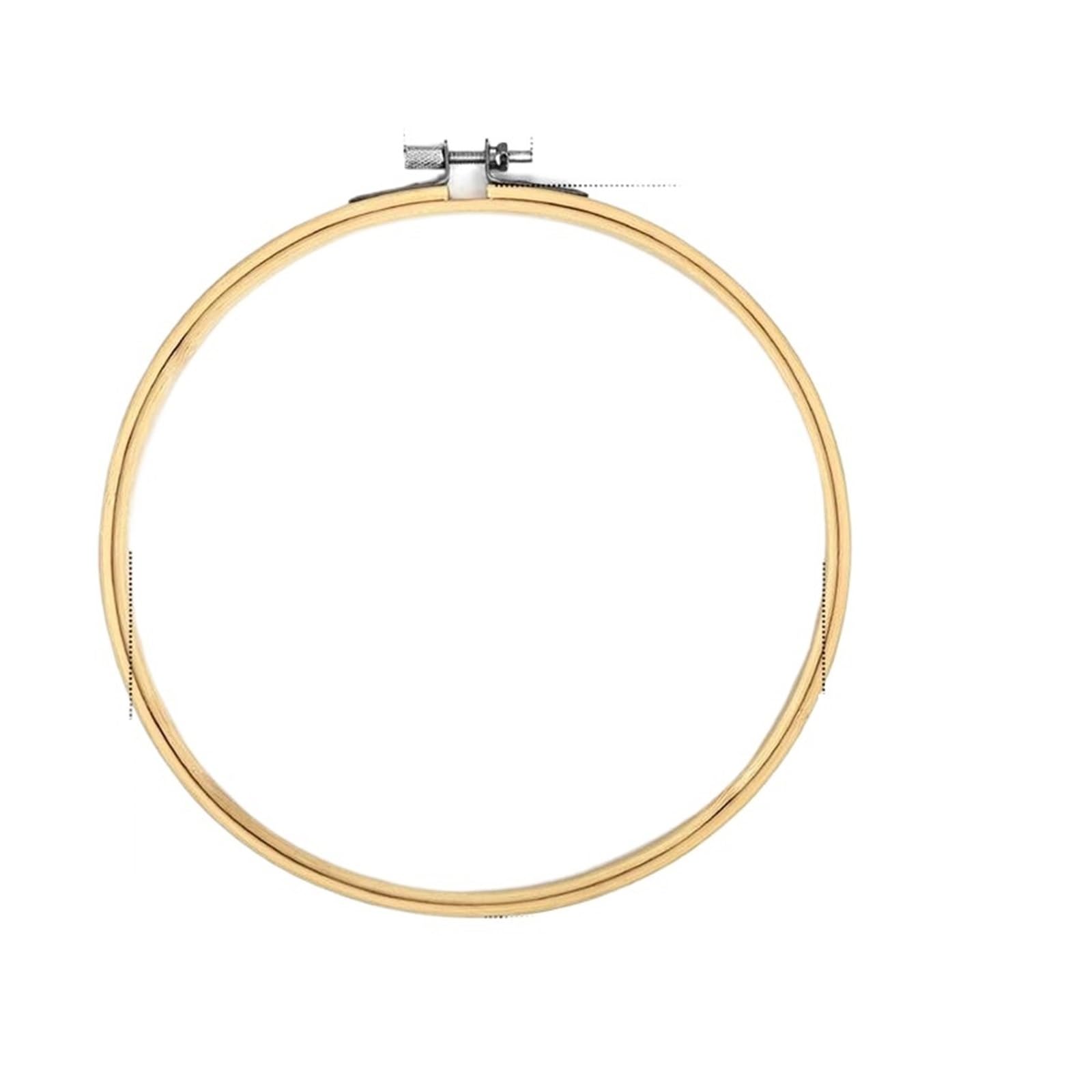 ENSDIEPLS Cross Stitch Hoop Ring, Wooden Embroidery Hoop Set 10-23cm Mini Hoop Rings for DIY Cross Stitch Needle Craft Tool(Type 4)