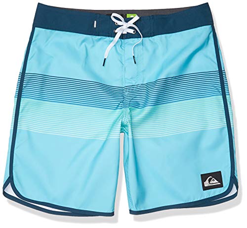 Quiksilver Men's Everyday Grass Roots 19 Boardshort Swim Trunk, Pacific Blue, 31