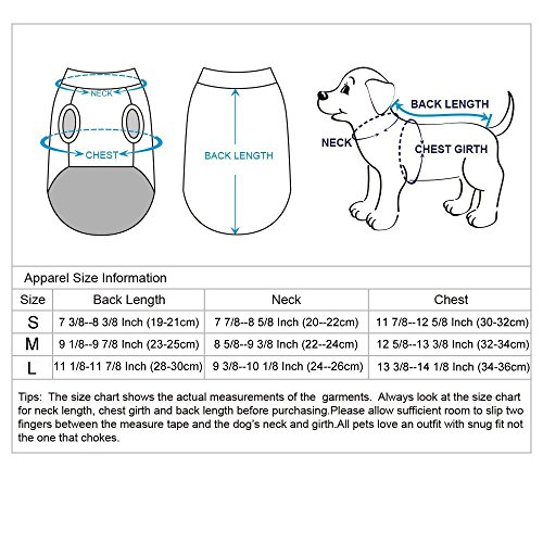 Fami Small Dog Sweaters Knitted Pet Cat Sweater Warm Dog Sweatshirt Dog Winter Clothes Kitten Puppy Sweater(Skyblue,L) #TOP6