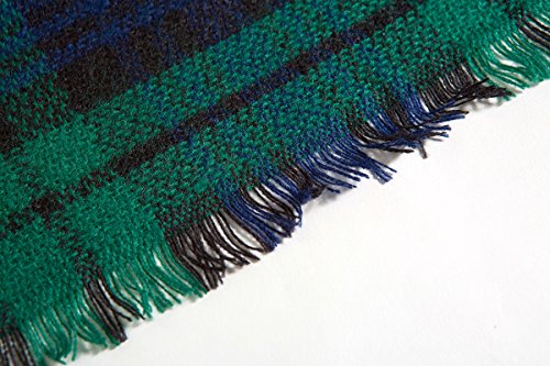 Lemef Women Stylish Warm Tartan Blanket Scarf Large Gorgeous Plaid Wrap Shawl - Image 8
