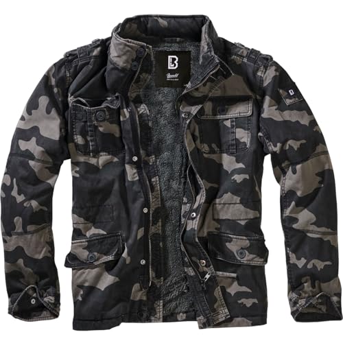 Image of Brandit Men Sherpa-lined Cold-weather Casual Outdoor Classic Field Jacket