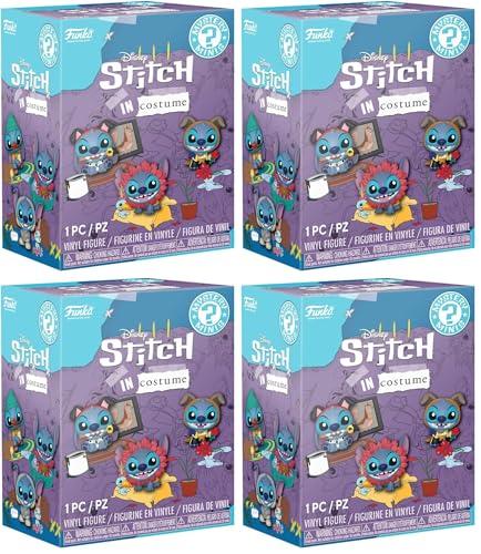 Funko Mystery Mini - Disney - Stitch in Costume - 1 of 12 to Collect - Styles Vary - Disney: Lilo & Stitch- Mini-Figurine en Vinyle à Collectionner - Idée de...