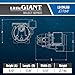 Little Giant Select Series LG-SWJ50 1/2 HP, 12.6 GPM Dual Voltage (115/230 Volts) Cast Iron Shallow Well Jet Pump, Blue, 97080504