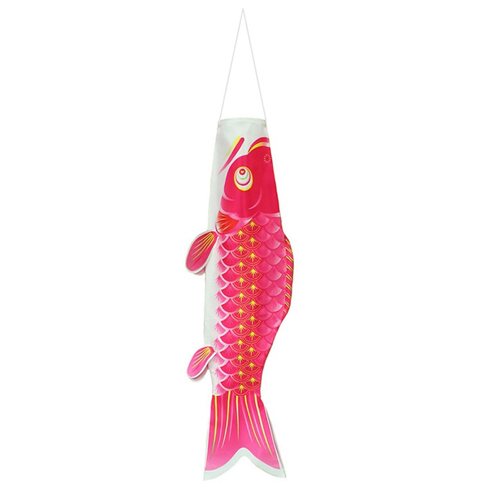Japanese Carp Windsock Decorative Flag for Sushi Bar Restaurant Izakaya Room Rose|Home & Garden|Yard, Garden & Outdoor Living|Garden Décor|Flags-picture-30