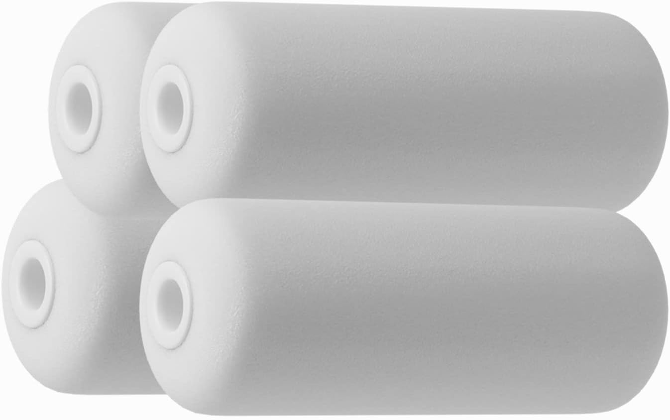 Bearback Lotion Applicator Replacement Foam Rollers | Set of Four High Density Foam Rollers